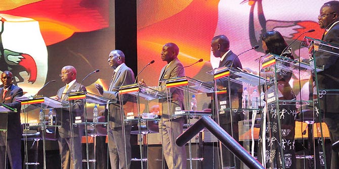 Uganda's first ever televised presidential debate was missing the incumbent and ultimate victor, President Museveni Photo credit: Godfrey