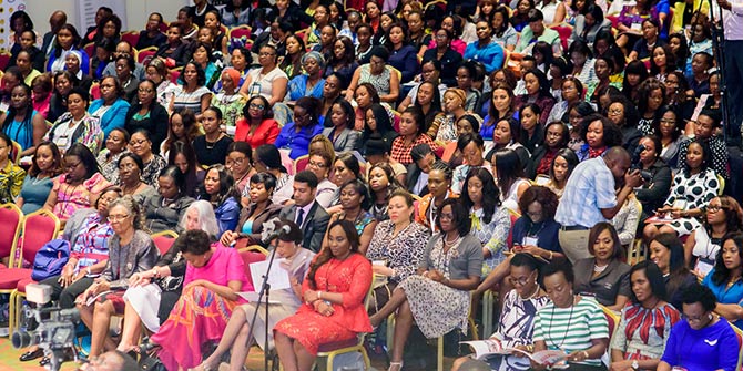 Participants at the 2015 WIMBIZ Annual Conference Photo credit: WIMBIZ.org