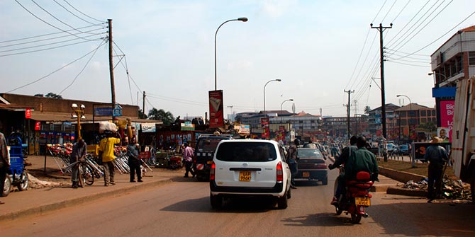 A Kampala street