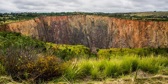 Premier Diamond Mine in South Africa  Photo Credit: Vaiz Ha via Flickr (http://bit.ly/2h6Z8KG)