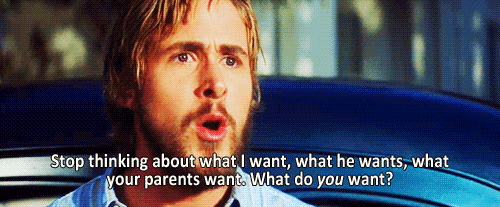 the notebook - 'what do you want?'