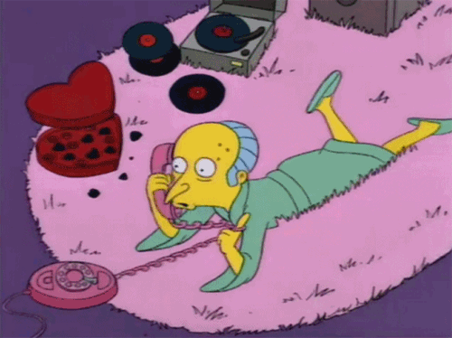 Mr Burns The Simpsons gossip