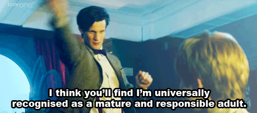 Dr Who universally accepted as an adult