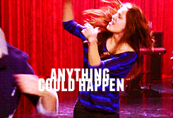 Glee anything could happen