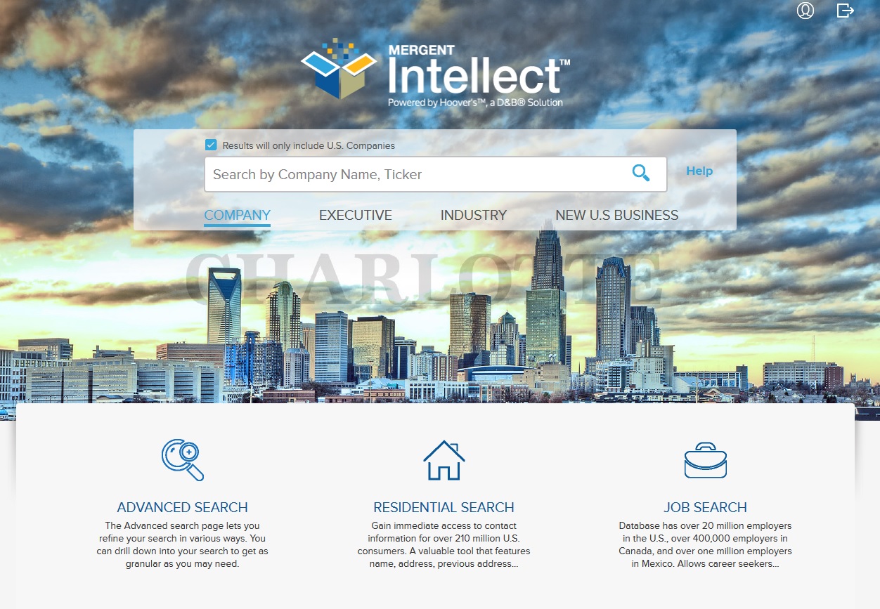 MERGENT Intellect website