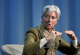 Christine Lagarde, Managing Director of the IMF (Credit: World Economic Forum, CC BY 2.0)
