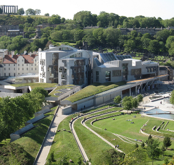 Scottish Parliament, Edinburgh (Credit: Bernt Rostad, CC-BY-SA-3.0)