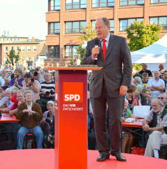 Peer Steinbrück, SPD Chancellor candidate in 2013 election (Credit: SPD, CC-BY-SA-3.0)