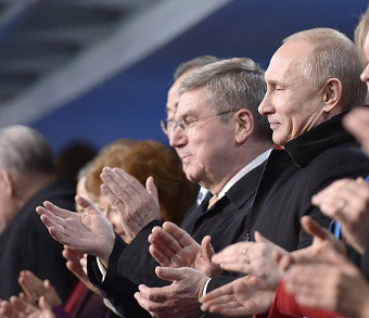 Vladimir Putin at the Winter Olympics opening ceremony, Credit: www.kremlin.ru (CC-BY-SA-3.0)