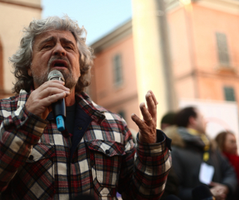 Beppe Grillo, Credit: Matteo Pezzi (CC-BY-SA-3.0)