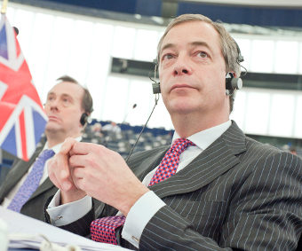 Nigel Farage in the European Parliament, Credit: © European Union 2013 - European Parliament (CC-BY-SA-NC-ND-3.0)