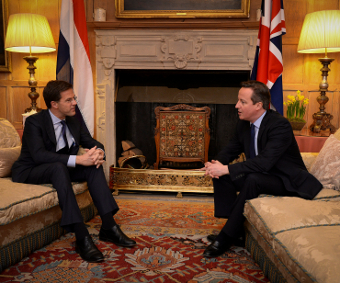 David Cameron meeting Dutch Prime Minister Mark Rutte, Credit: Minister-president Rutte (CC-BY-SA-3.0)