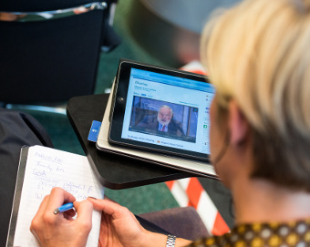 Note taking during the Commissioner hearings at the European Parliament, Credit: © European Union 2014 - European Parliament (CC-BY-SA-ND-NC-3.0)