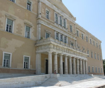 Greek Parliament building, Credit: Tilemahos Efthimiadis (CC-BY-SA-3.0)