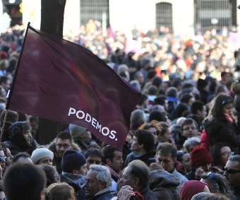 March organised by Podemos in Madrid on 31 January, Credit: bloco (CC-BY-SA-3.0)