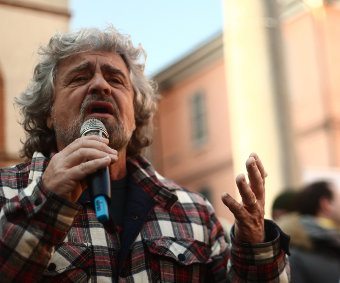 Beppe Grillo, Credit: Matteo (CC-BY-SA-3.0)