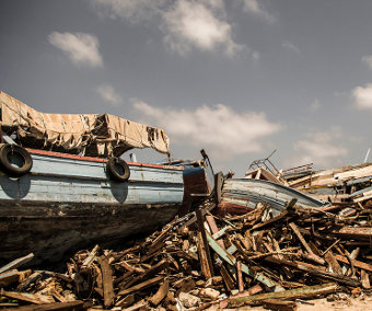 Boats in Lampedusa, Credit: Remo Cassella (CC-BY-SA-3.0)
