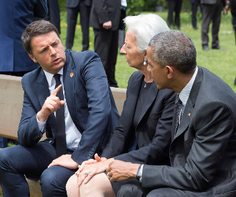 Matteo Renzi at the June 2015 G7 summit, Credit: Palazzo Chigi (CC-BY-SA-3.0)