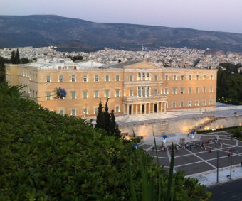 Greek parliament, Credit: Michael Cox