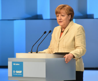 Angela Merkel, Credit: BASF (CC-BY-SA-3.0)