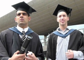 Graduates of Salford Business School. From youtube