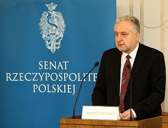 President of the Constitutional Tribunal Andrzej Rzepliński. Credits: Senate of the Republic of Poland