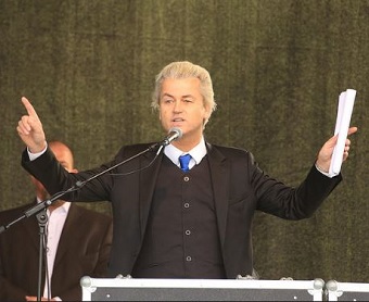 Geert Wilders, the leader of the eurosceptic Dutch Party for Freedom. Credits: Metropolico.org / Flickr.