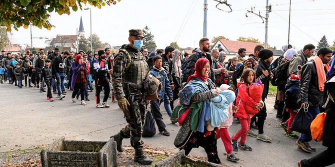 syrian migrants slovenia