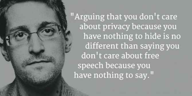 Edward Snowden quote