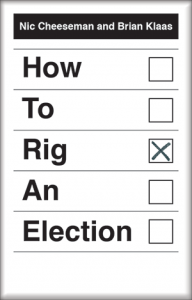 Front cover of the book 'How to Rig an Election'.