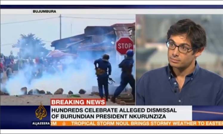 Benjamin Chemouni on Al Jazeera English
