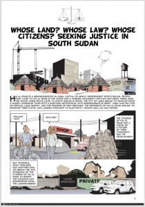 Whose Justice Anyway - South Sudan Cartoon Movement