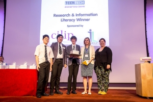 TeenTech Research and Information Literacy Winners - Birkdale School, Sheffield