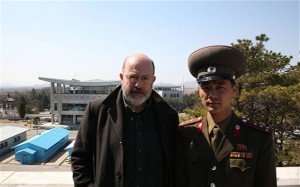 'Professor' John Sweeney in North Korea