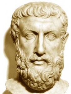 A philosopher - Parmenides 