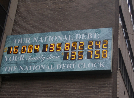 Will America's debt continue to rise? Credit: JMazzolaa (Creative Commons BY SA)