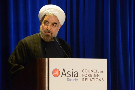Dr. Hassan Rouhani, President of Iran Credit: Asia Society  (Creative Commons BY NC ND)