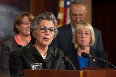 Senator Barbara Boxer (D-CA) Credit: Senate Democrats (Flickr, CC-BY-2.0)