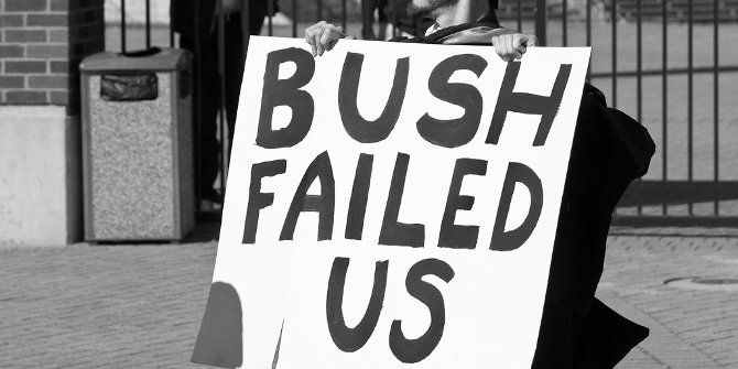 Bush failed featured